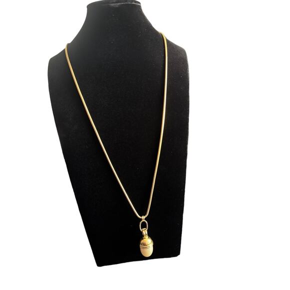 VTG Lot Of 5 Gold‎ Tone Statement Necklaces One Liz Claiborne LCI - Picture 3 of 6